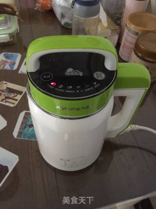 红枣黄豆豆浆的做法步骤：4
