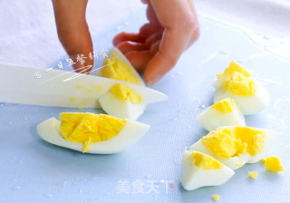 白煮蛋玉米沙拉的做法步骤：3