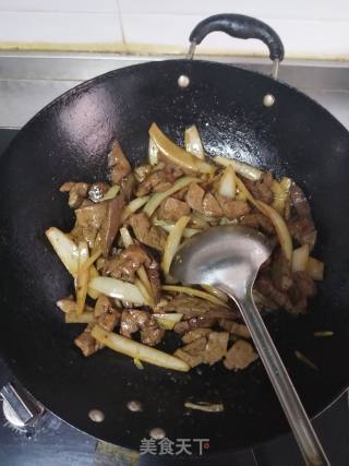 猪肝炒洋葱的做法步骤：6