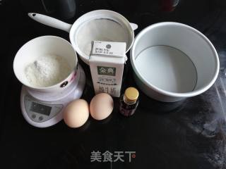 6寸2蛋圆模戚风蛋糕的做法步骤：3