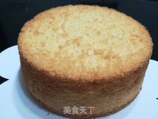 6寸2蛋圆模戚风蛋糕的做法步骤：18