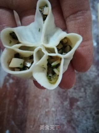 牡丹花蒸饺的做法步骤：10