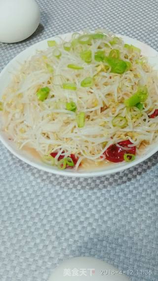 清炒绿豆芽的做法步骤：6