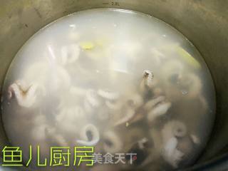 什蔬灼八爪──“鱼儿厨房”私房菜的做法步骤：3