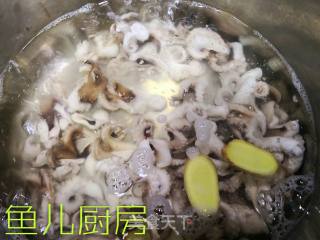 什蔬灼八爪──“鱼儿厨房”私房菜的做法步骤：7