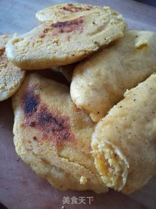 玉米面锅饼的做法步骤：6