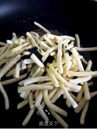 黑芝麻沙琪玛的做法步骤：8