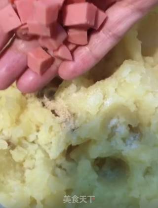 秋葵土豆泥的做法步骤：5