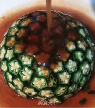 秋葵土豆泥的做法步骤：10