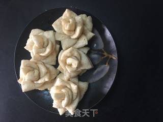 大麦若叶多肉馒头的做法步骤：13