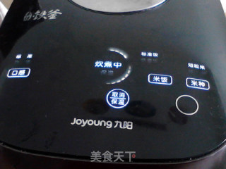 鸡蛋肉片藜麦饭的做法步骤：8