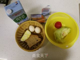 三明治便当的做法步骤：1