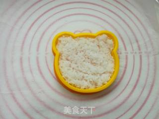 巧虎饭团便当的做法步骤：4