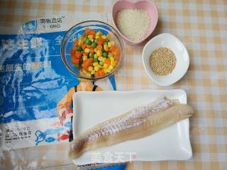 杂蔬藜麦鳕鱼粥的做法步骤：1