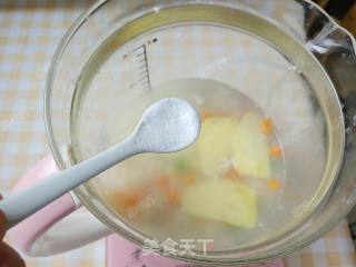杂蔬藜麦鳕鱼粥的做法步骤：12