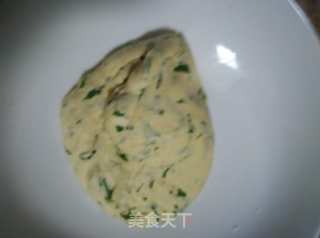 蒸芹菜叶饼子的做法步骤：6