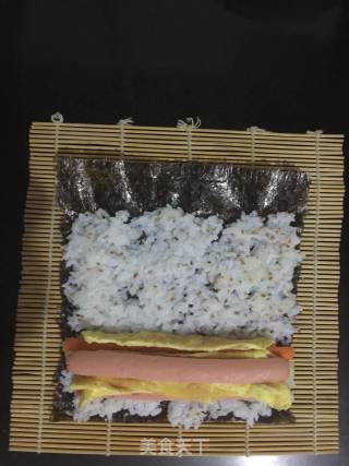 紫菜包饭便当的做法步骤：5