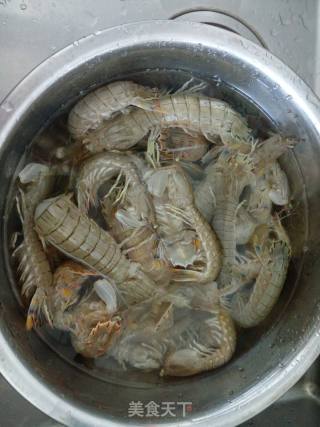 酱炒皮皮虾的做法步骤：1