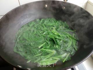 腐竹拌菠菜的做法步骤：3
