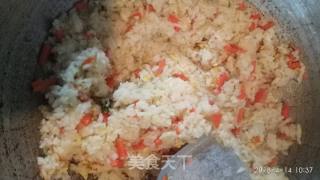 彩色蛋炒饭的做法步骤：7