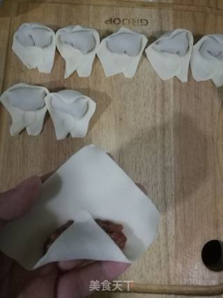 鲜肉家常馄饨的做法步骤：4