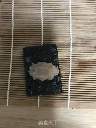 海苔鲜虾卷的做法步骤：7