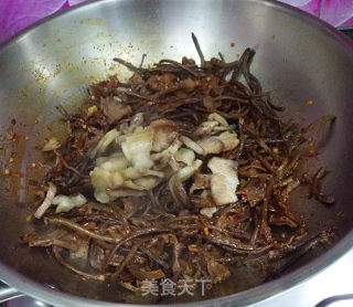 麻辣茶树菇干锅的做法步骤：12