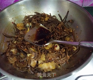 麻辣茶树菇干锅的做法步骤：13