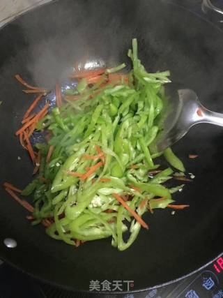 猪皮小炒的做法步骤：7