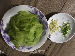 清炒笋片的做法步骤：1
