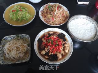 土豆丝炒牛肉的做法步骤：12