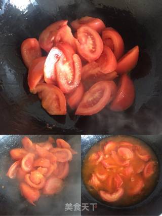 番茄蛋汤的做法步骤：3