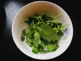 芝麻酱拌荆芥豆角的做法步骤：4