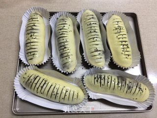 豆沙长面包的做法步骤：20