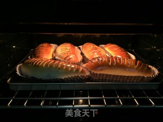 豆沙长面包的做法步骤：21