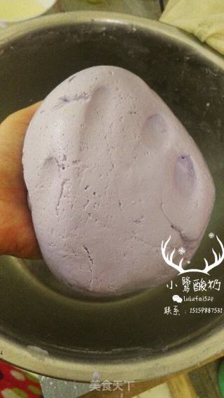 彩色糍粑（糯米和粘米）的做法步骤：4
