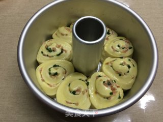 香葱培根面包圈的做法步骤：18