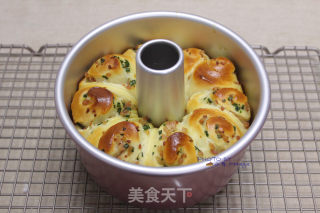 香葱培根面包圈的做法步骤：20