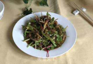 蚝油菠菜根的做法步骤：8