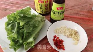 凉拌生菜的做法步骤：1