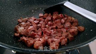 黑胡椒牛肉粒的做法步骤：8