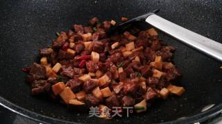 黑胡椒牛肉粒的做法步骤：15