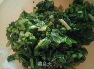 炒萝卜叶的做法步骤：5
