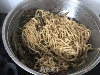 豆角焖面的做法步骤：11