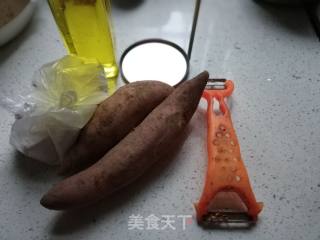 香酥红薯饼的做法步骤：2