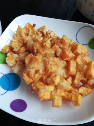 香酥红薯饼的做法步骤：10