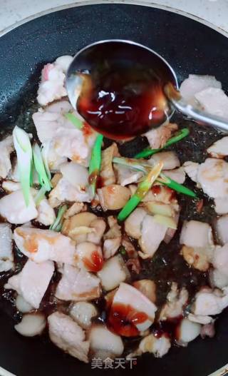 豆角焖面的做法步骤：2