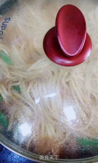 豆角焖面的做法步骤：5