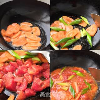 西红柿（番茄）酸辣土豆片的做法步骤：3