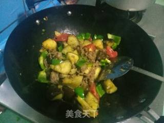 少油版烧茄子的做法步骤：8